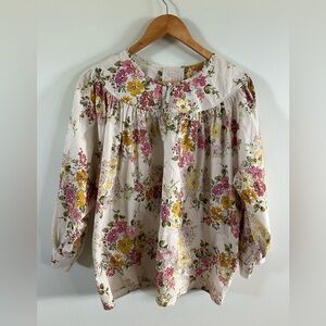Johnny Was Jade blouse floral large